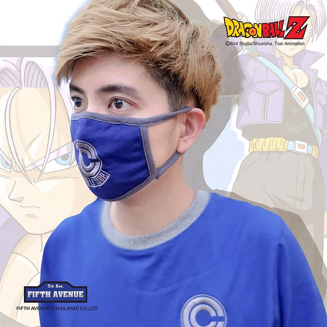 防禦力UP~泰國服飾品牌 FIFTH AVENUE 推出《七龍珠Z》聯名款布製口罩(DragonballZ Mask)