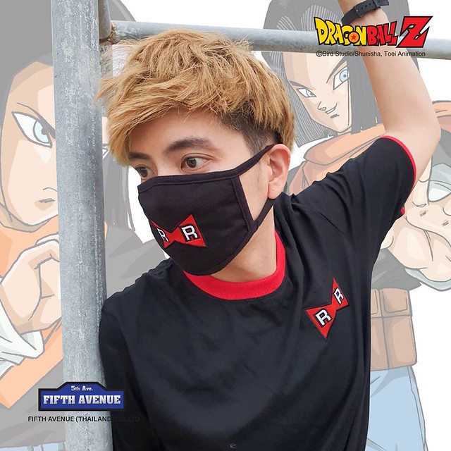 防禦力UP~泰國服飾品牌 FIFTH AVENUE 推出《七龍珠Z》聯名款布製口罩(DragonballZ Mask)