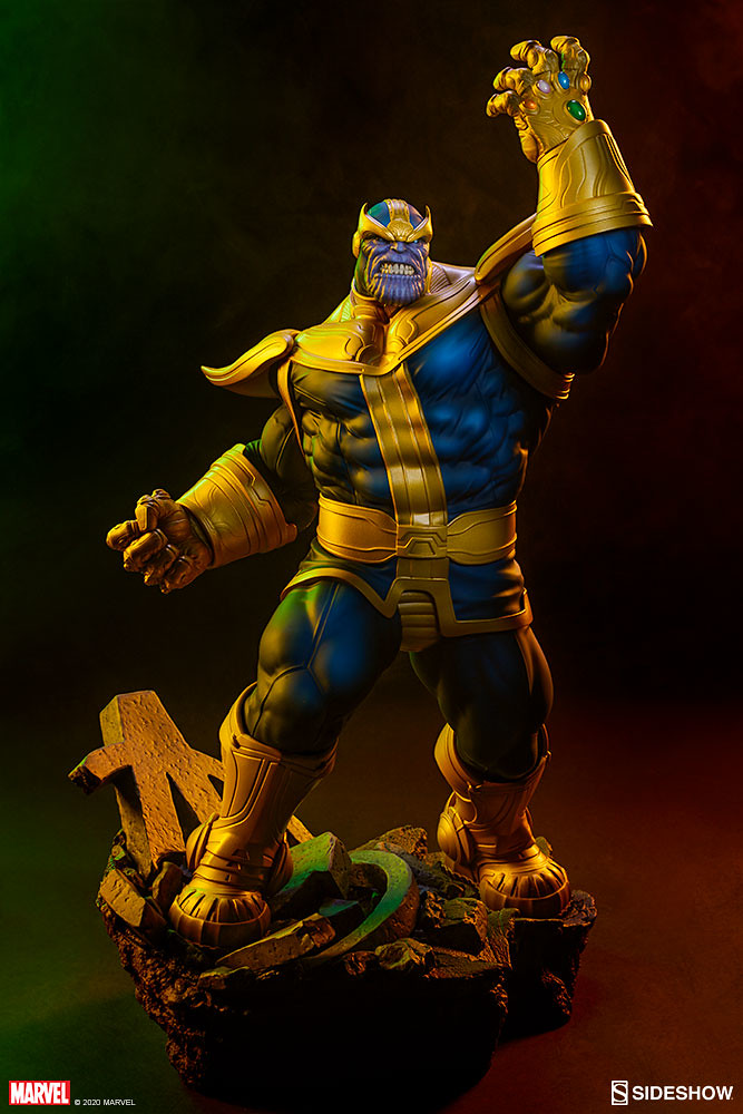 玩具模型】SIDESHOW THANOS ON THRONE EX! MARVEL AVENGERS: ENDGAME