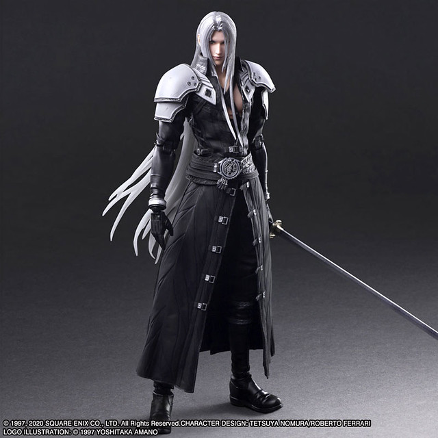 自帶 BGM 的男人再次降臨!PLAY ARTS改《FINAL FANTASY VII 重製版》賽菲羅斯(セフィロス)可動人偶