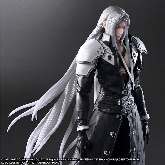 自帶 BGM 的男人再次降臨!PLAY ARTS改《FINAL FANTASY VII 重製版》賽菲羅斯(セフィロス)可動人偶