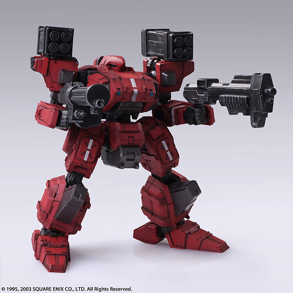 懷念的戰場機甲實體化回歸!SQUARE ENIX《雷霆任務》FRONT MISSION WANDER ARTS 機甲可動玩具系列(フロントミッション)