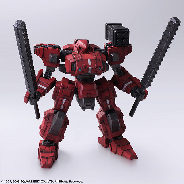 懷念的戰場機甲實體化回歸!SQUARE ENIX《雷霆任務》FRONT MISSION WANDER ARTS 機甲可動玩具系列(フロントミッション)