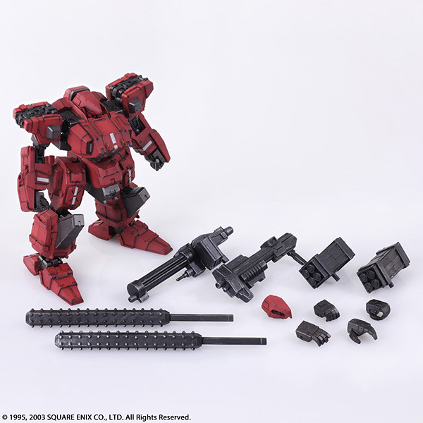 懷念的戰場機甲實體化回歸!SQUARE ENIX《雷霆任務》FRONT MISSION WANDER ARTS 機甲可動玩具系列(フロントミッション)