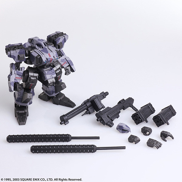 懷念的戰場機甲實體化回歸!SQUARE ENIX《雷霆任務》FRONT MISSION WANDER ARTS 機甲可動玩具系列(フロントミッション)