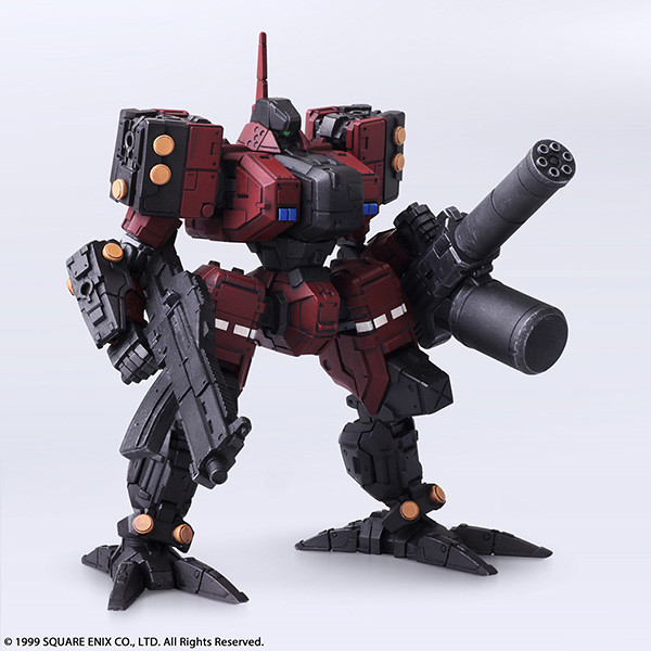懷念的戰場機甲實體化回歸!SQUARE ENIX《雷霆任務》FRONT MISSION WANDER ARTS 機甲可動玩具系列(フロントミッション)