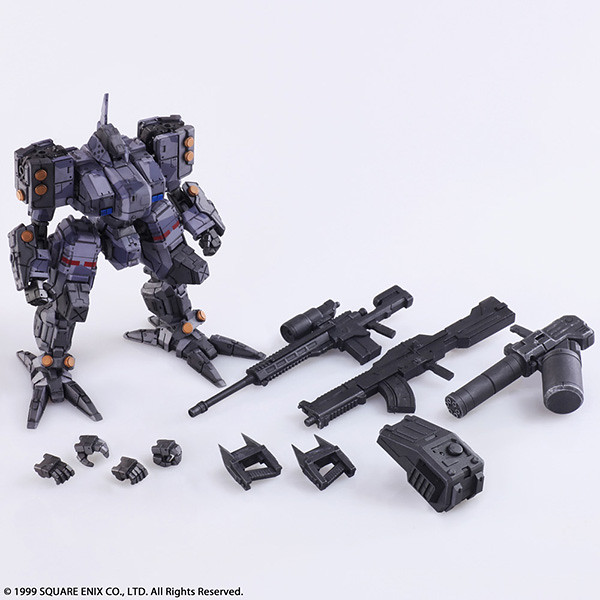 懷念的戰場機甲實體化回歸!SQUARE ENIX《雷霆任務》FRONT MISSION WANDER ARTS 機甲可動玩具系列(フロントミッション)