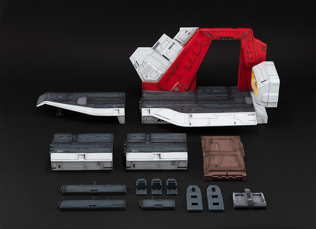 Realistic Model Series《機動戰士Z鋼彈》 1/144 HGUC用阿卡馬彈射甲板場景組（アーガマ カタパルトデッキ）