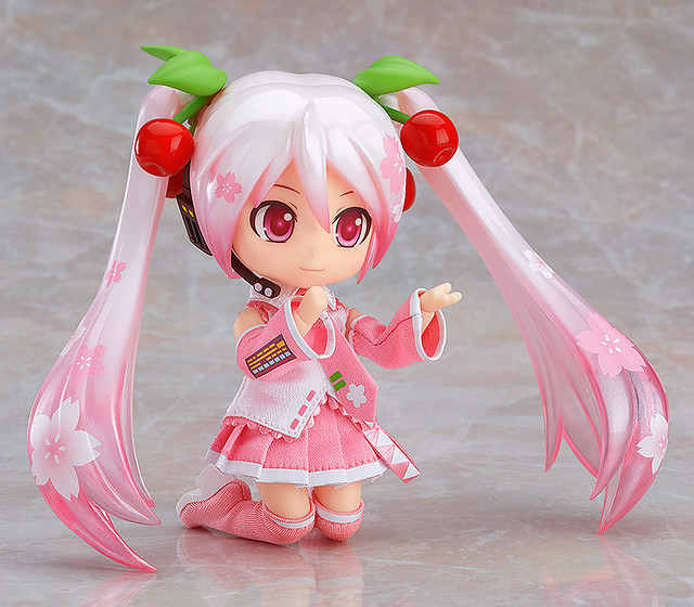 黏土娃『Character Vocal Series』櫻未來 / 櫻未來服裝套組 (ねんどろいどどーる 桜ミク)