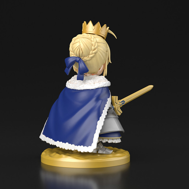 首度新增腰部可動！PETITRITS《Fate/Grand Order》Saber/阿爾托莉亞・潘德拉剛｜ぷちりっつ セイバー/アルトリア・ペンドラゴン 組裝模型