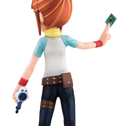 戰鬥才是數碼寶貝的宿命！G.E.M.《數碼寶貝03馴獸師之王》妖狐獸&amp;牧野留姬 PVC塗裝完成品（デジモンテイマーズ レナモン＆牧野留姫） 【再販】