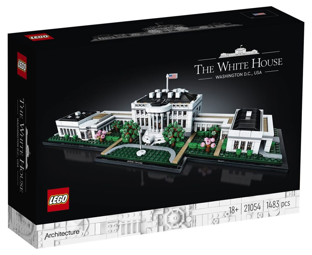 無人不知的美國地標雄偉再歸來！ LEGO 21054 建築系列【白宮】The White House