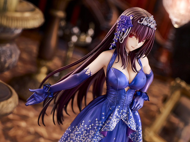 師匠換上絕美禮服！quesQ《Fate/Grand Order》Lancer/斯卡薩哈 英靈正裝ver. （ランサー／スカサハ 英霊正装）1/7比例模型