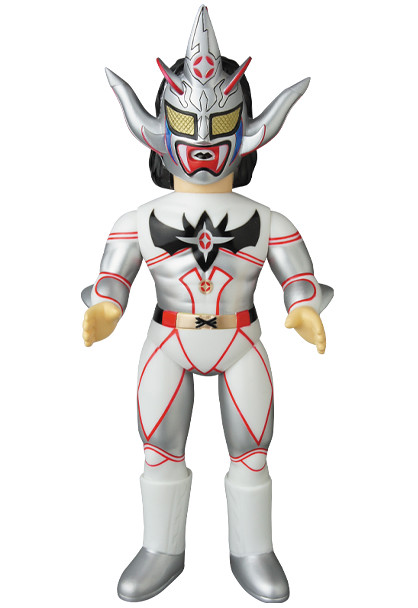 狂野之白色鬼神降臨！MEDICOM TOY《新日本摔角》獸神閃電‧萊卡鬼神版軟膠人形（SFS獣神サンダー・ライガー 鬼神版）