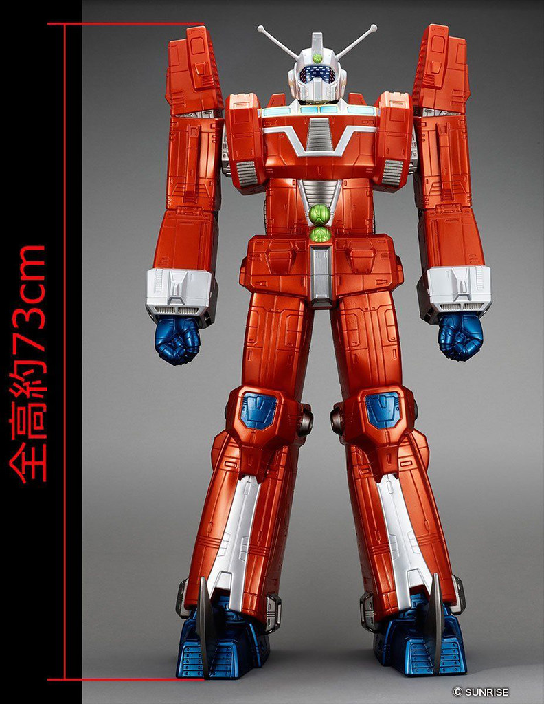 重達 3 公斤的誇張份量！巨無霸軟膠模型《傳說巨神伊甸王》伊甸王 40周年紀念金屬配色版（ジャンボソフビフィギュア イデオン 40周年記念メタリック・バージョン）