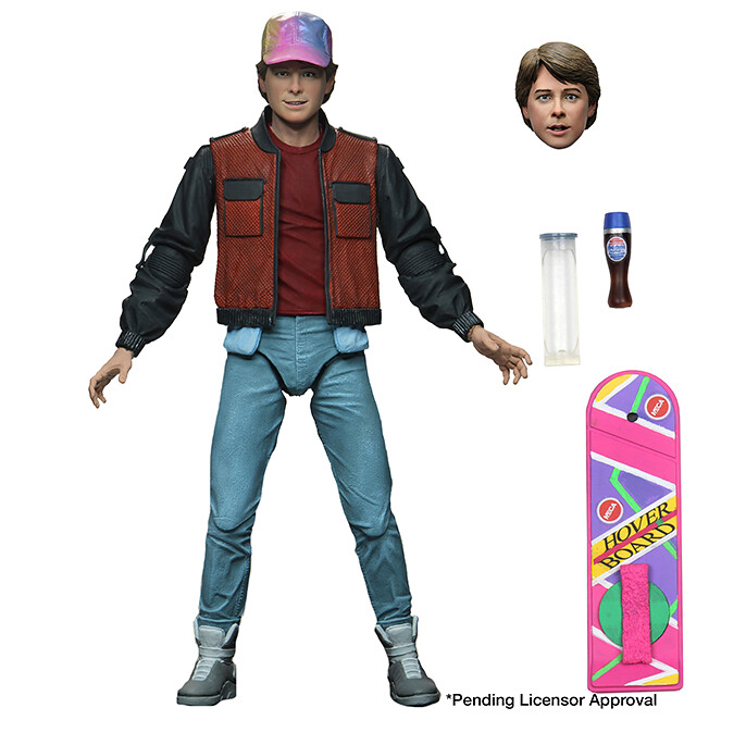 NECA《回到未來》馬蒂‧麥佛萊 (Marty McFly)＆畢夫 (Biff)、《回到未來II》馬蒂‧麥佛萊 (Marty McFly) 7 吋可動人偶發表！