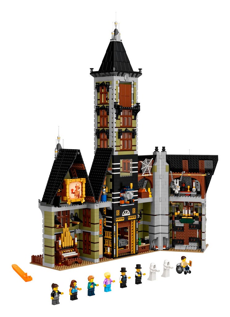 LEGO 10273 創意系列【遊樂場鬼屋】Haunted House 發表～ 不只是超精美鬼屋，裡頭還有驚嚇度破表的自由落體！