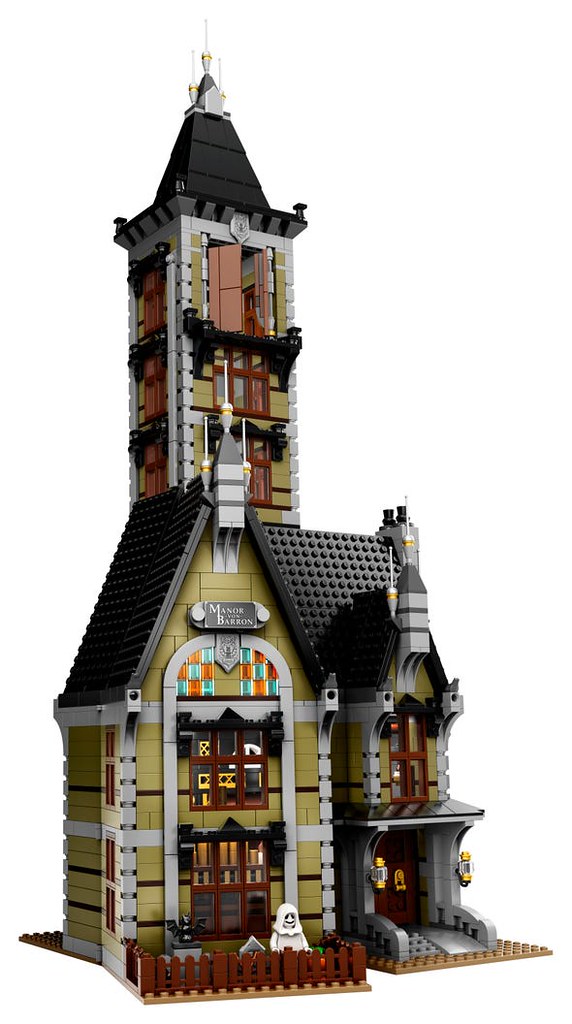 LEGO 10273 創意系列【遊樂場鬼屋】Haunted House 發表～ 不只是超精美鬼屋，裡頭還有驚嚇度破表的自由落體！
