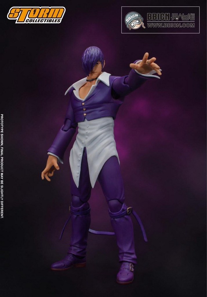 STORM COLLECTIBLES《拳皇'98 終極對決》泰瑞‧柏格 / 八神庵 限定配色版 1/12 可動人偶（TERRY BOGARD/ IORI YAGAMI Special edition）