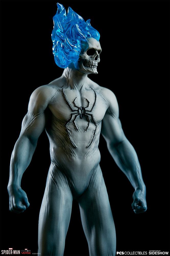 第二彈竟然是這款邪氣滿點的戰衣！ PCS × Sideshow《漫威蜘蛛人》蜘蛛人 - 惡靈蜘蛛戰衣（Spider-Man - Spirit Spider Suit）1/10 比例全身雕像