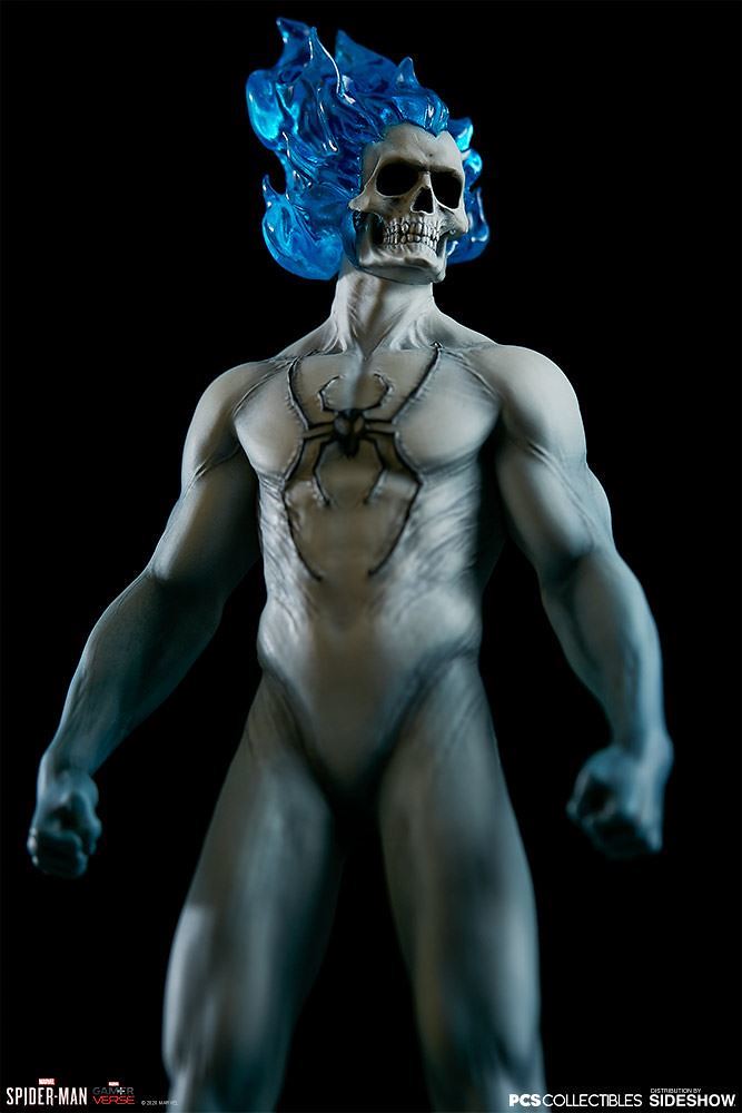 第二彈竟然是這款邪氣滿點的戰衣！ PCS × Sideshow《漫威蜘蛛人》蜘蛛人 - 惡靈蜘蛛戰衣（Spider-Man - Spirit Spider Suit）1/10 比例全身雕像