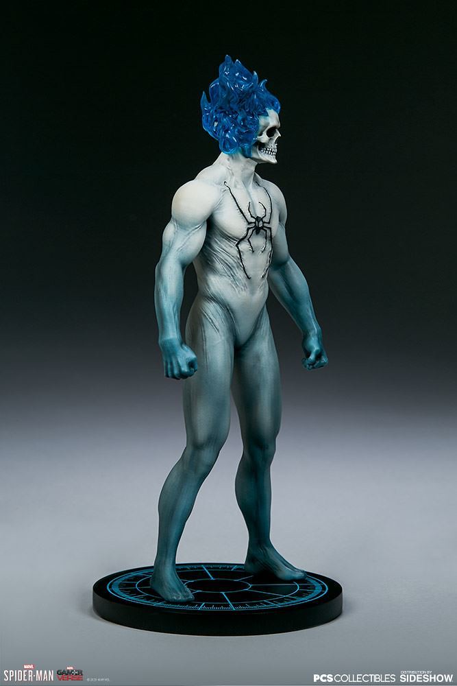 第二彈竟然是這款邪氣滿點的戰衣！ PCS × Sideshow《漫威蜘蛛人》蜘蛛人 - 惡靈蜘蛛戰衣（Spider-Man - Spirit Spider Suit）1/10 比例全身雕像