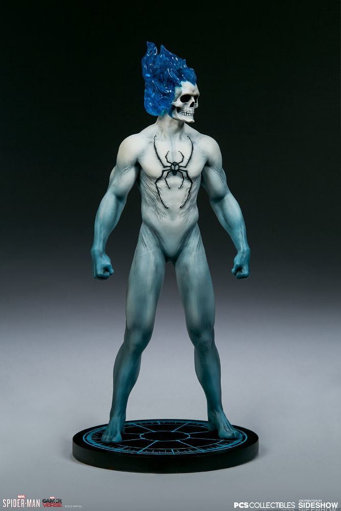 第二彈竟然是這款邪氣滿點的戰衣！ PCS × Sideshow《漫威蜘蛛人》蜘蛛人 - 惡靈蜘蛛戰衣（Spider-Man - Spirit Spider Suit）1/10 比例全身雕像