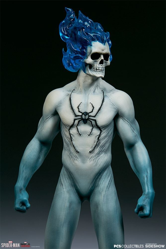 第二彈竟然是這款邪氣滿點的戰衣！ PCS × Sideshow《漫威蜘蛛人》蜘蛛人 - 惡靈蜘蛛戰衣（Spider-Man - Spirit Spider Suit）1/10 比例全身雕像