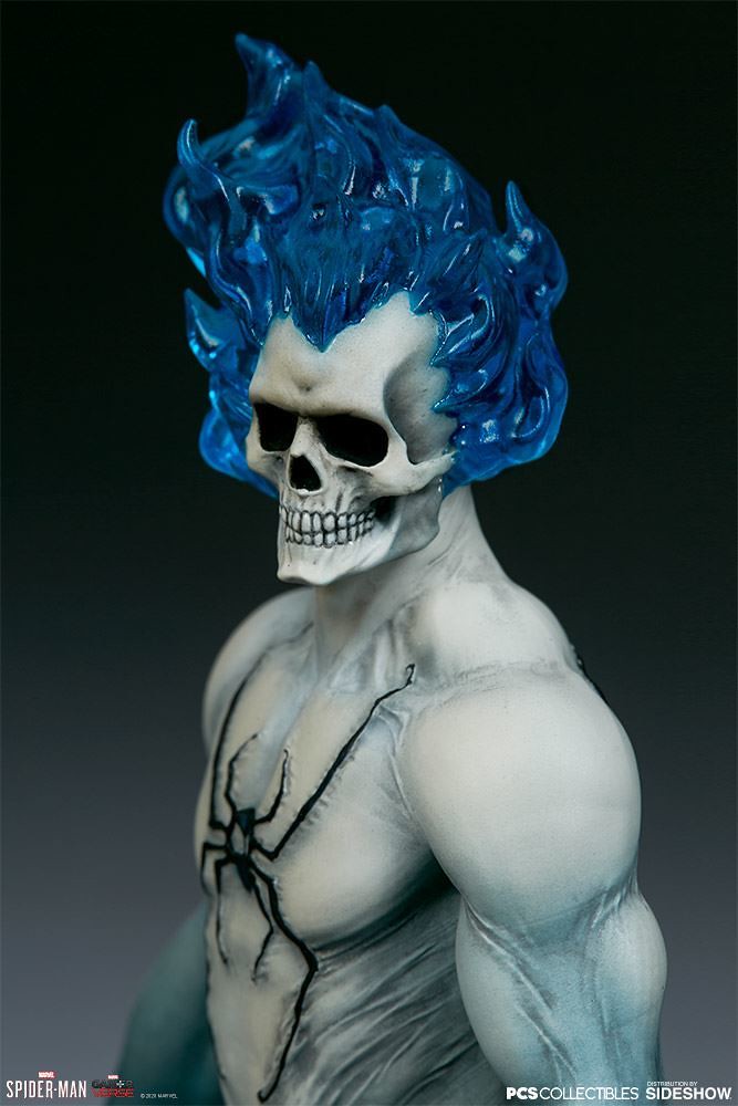 第二彈竟然是這款邪氣滿點的戰衣！ PCS × Sideshow《漫威蜘蛛人》蜘蛛人 - 惡靈蜘蛛戰衣（Spider-Man - Spirit Spider Suit）1/10 比例全身雕像