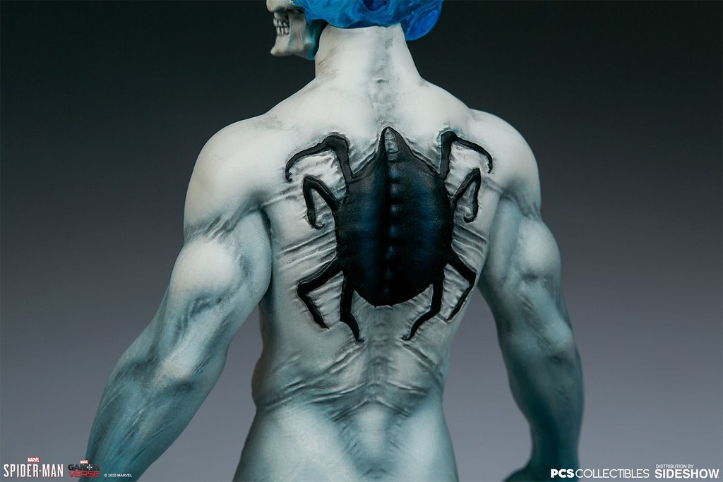 第二彈竟然是這款邪氣滿點的戰衣！ PCS × Sideshow《漫威蜘蛛人》蜘蛛人 - 惡靈蜘蛛戰衣（Spider-Man - Spirit Spider Suit）1/10 比例全身雕像