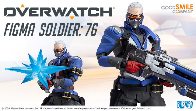 戰術目鏡啟動!figma《鬥陣特攻 Overwatch》士兵76(ソルジャー76)可動人偶