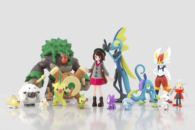 來到《精靈寶可夢 劍/盾》舞台！ 萬代 1/20 比例食玩『POKEMON SCALE WORLD 伽勒爾地區篇（ポケモンスケールワールド ガラル地方）』發表