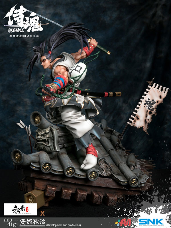 無雙劍豪颯爽登場！ANADIGI《侍魂：朧月傳說》霸王丸 1/6比例雕像（侍魂オンライン-朧月伝- 覇王丸）