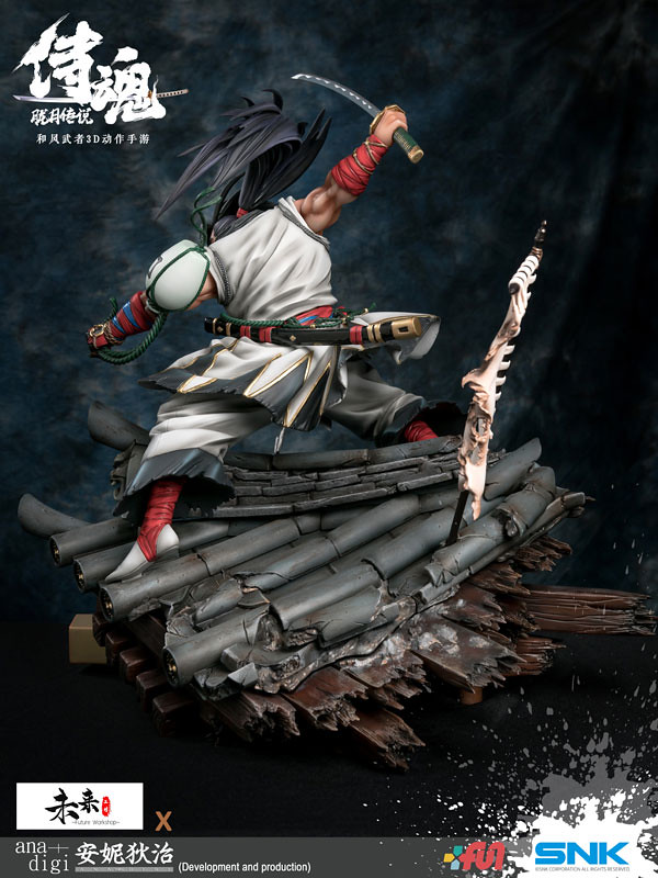 無雙劍豪颯爽登場！ANADIGI《侍魂：朧月傳說》霸王丸 1/6比例雕像（侍魂オンライン-朧月伝- 覇王丸）