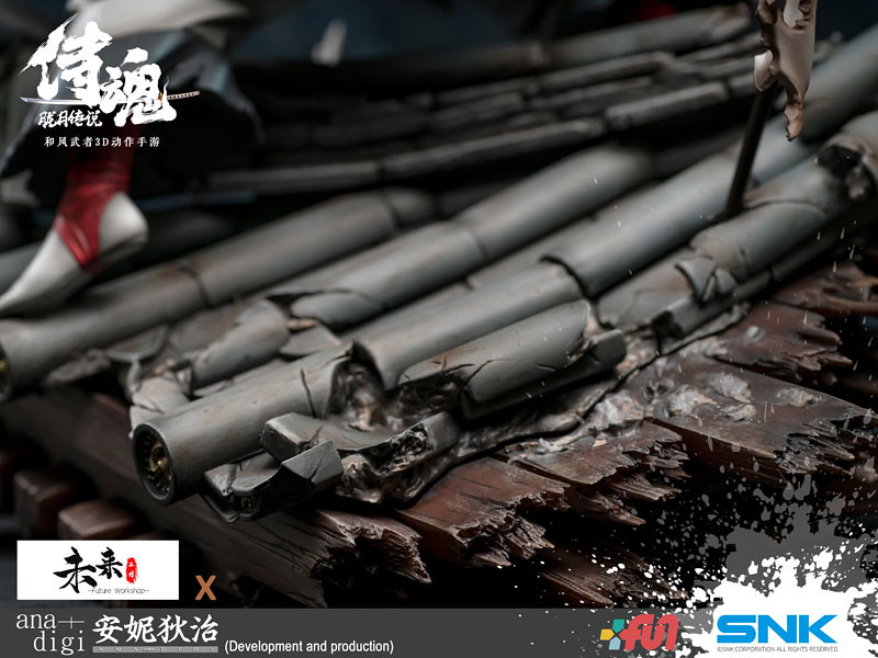 無雙劍豪颯爽登場！ANADIGI《侍魂：朧月傳說》霸王丸 1/6比例雕像（侍魂オンライン-朧月伝- 覇王丸）