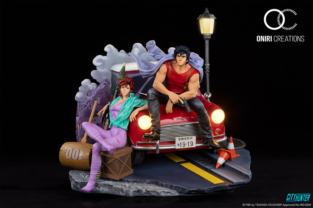 又色又強的男人浪漫！Oniri Creations《城市獵人》35週年紀念雕像 1/6比例（CITY HUNTER 35TH ANNIVERSARY STATUE）