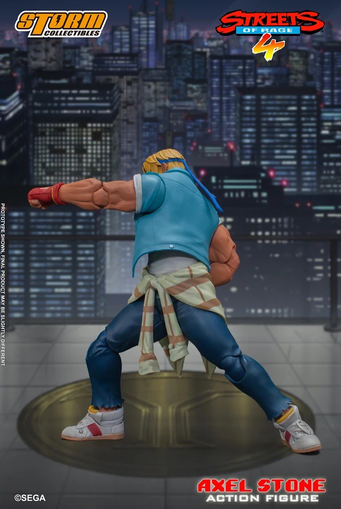 睽違二十六年的街頭格鬥！STORM COLLECTIBLES《格鬥三人組4》艾克索‧史東 1/12 可動人形（AXEL STONE - STREET OF RAGE 4）