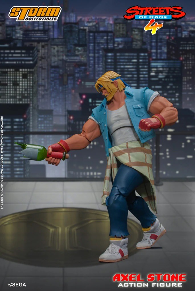 睽違二十六年的街頭格鬥！STORM COLLECTIBLES《格鬥三人組4》艾克索‧史東 1/12 可動人形（AXEL STONE - STREET OF RAGE 4）