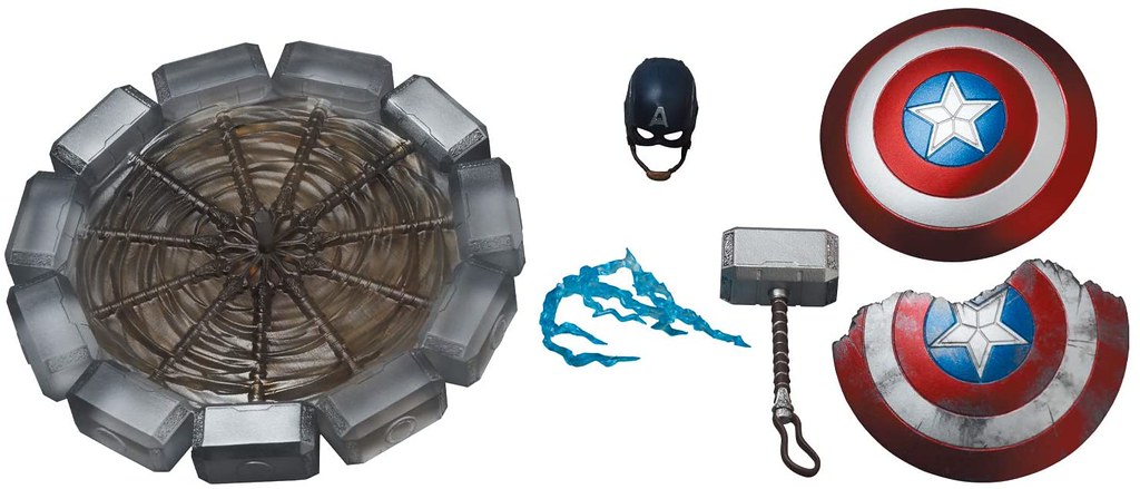 「雷神之鎚」轉起來！ MAFEX《復仇者聯盟：終局之戰》美國隊長 終局之戰 Ver.（マフェックス No.130 MAFEX CAPTAIN AMERICA (ENDGAME Ver.)）