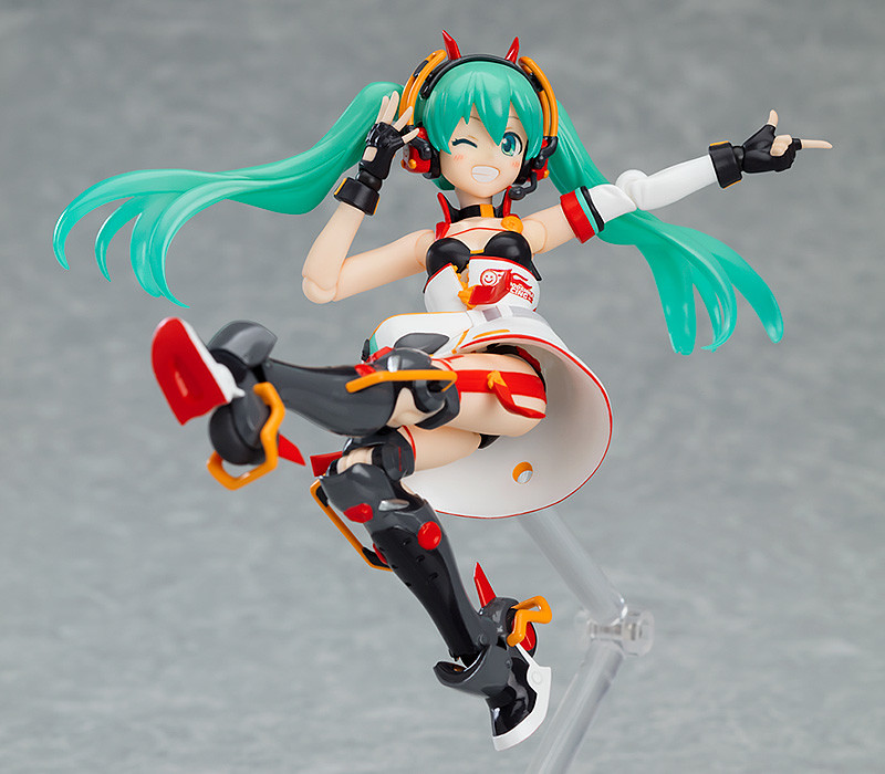 元氣滿點的應援！figma《初音未來GT計畫》賽車初音 RACING MIKU 2020ver.（レーシングミク 2020ver.）