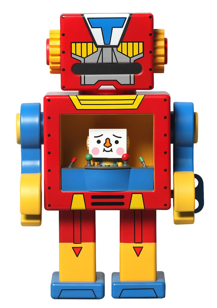 豆腐人寶寶戰鬥出擊！ZCWO OBOT x To-Fu Oyako 豆腐人機器人收藏玩具 