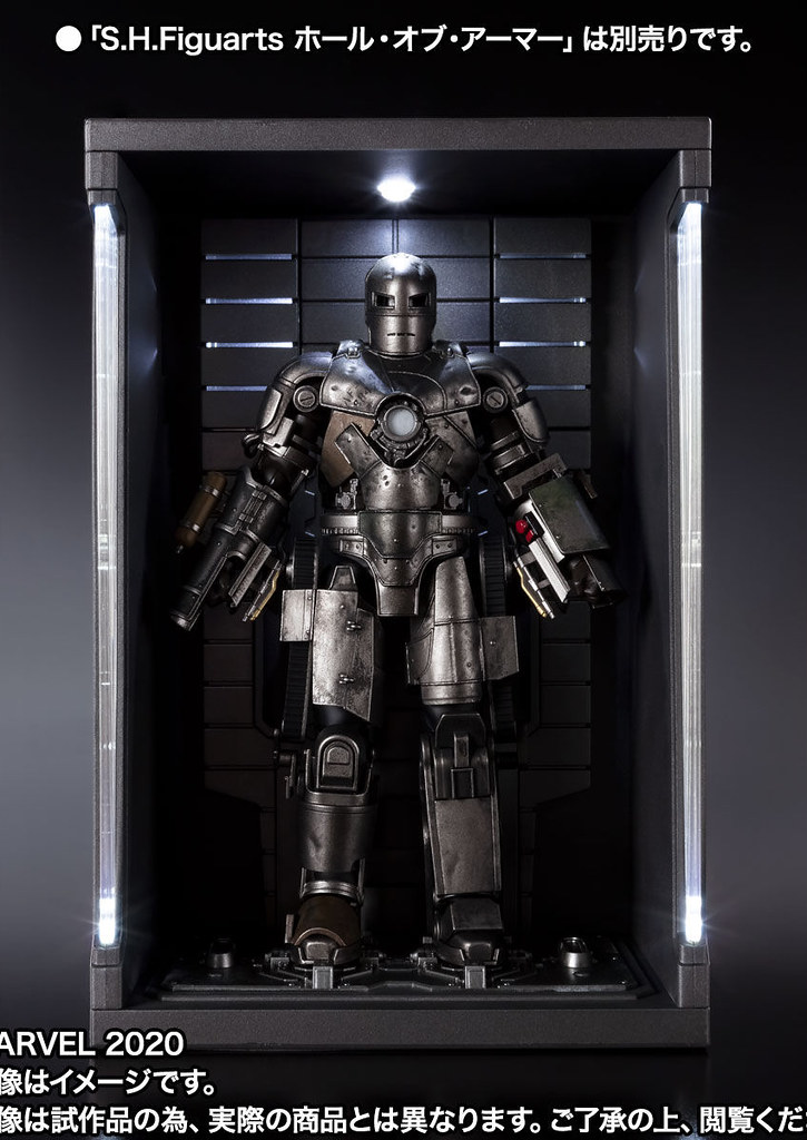 鋼鐵人的起點，一切都從這裡開始！ S.H.Figuarts《鋼鐵人》「鋼鐵人馬克1」アイアンマン マーク１ -《Birth of Iron Man》 EDITION-（アイアンマン）【魂商店】