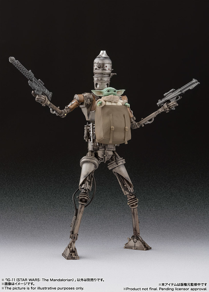 從戰鬥機器人變成最強褓姆！！ S.H.Figuarts《曼達洛人》IG-11（STAR WARS：The Mandalorian）
