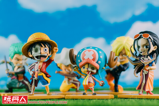 半剖海賊團,集結開始! Jason Freeny × Mighty Jaxx「Freeny’s Hidden Dissectibles」系列第一彈《ONE PIECE》開箱報告