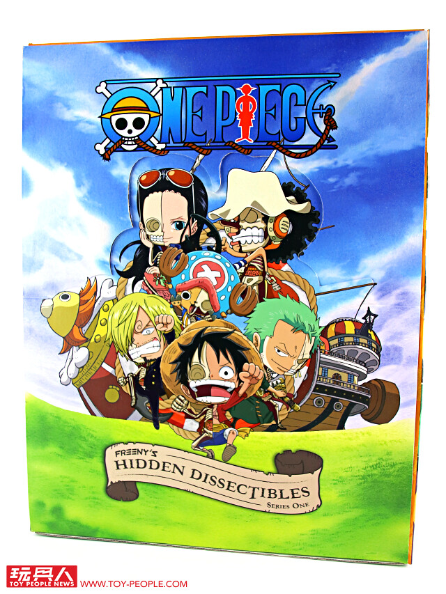 半剖海賊團,集結開始! Jason Freeny × Mighty Jaxx「Freeny’s Hidden Dissectibles」系列第一彈《ONE PIECE》開箱報告