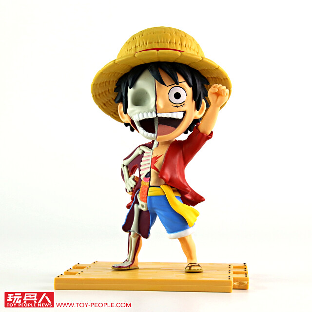 半剖海賊團,集結開始! Jason Freeny × Mighty Jaxx「Freeny’s Hidden Dissectibles」系列第一彈《ONE PIECE》開箱報告