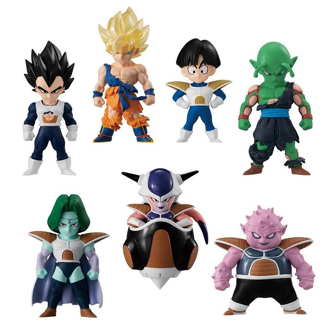 一次集滿七顆龍珠！BANDAI CANDY《七龍珠》經典角色人物 ADVERGE 第13彈 盒玩-弗利沙篇（ドラゴンボールアドバージ13セット）全七款