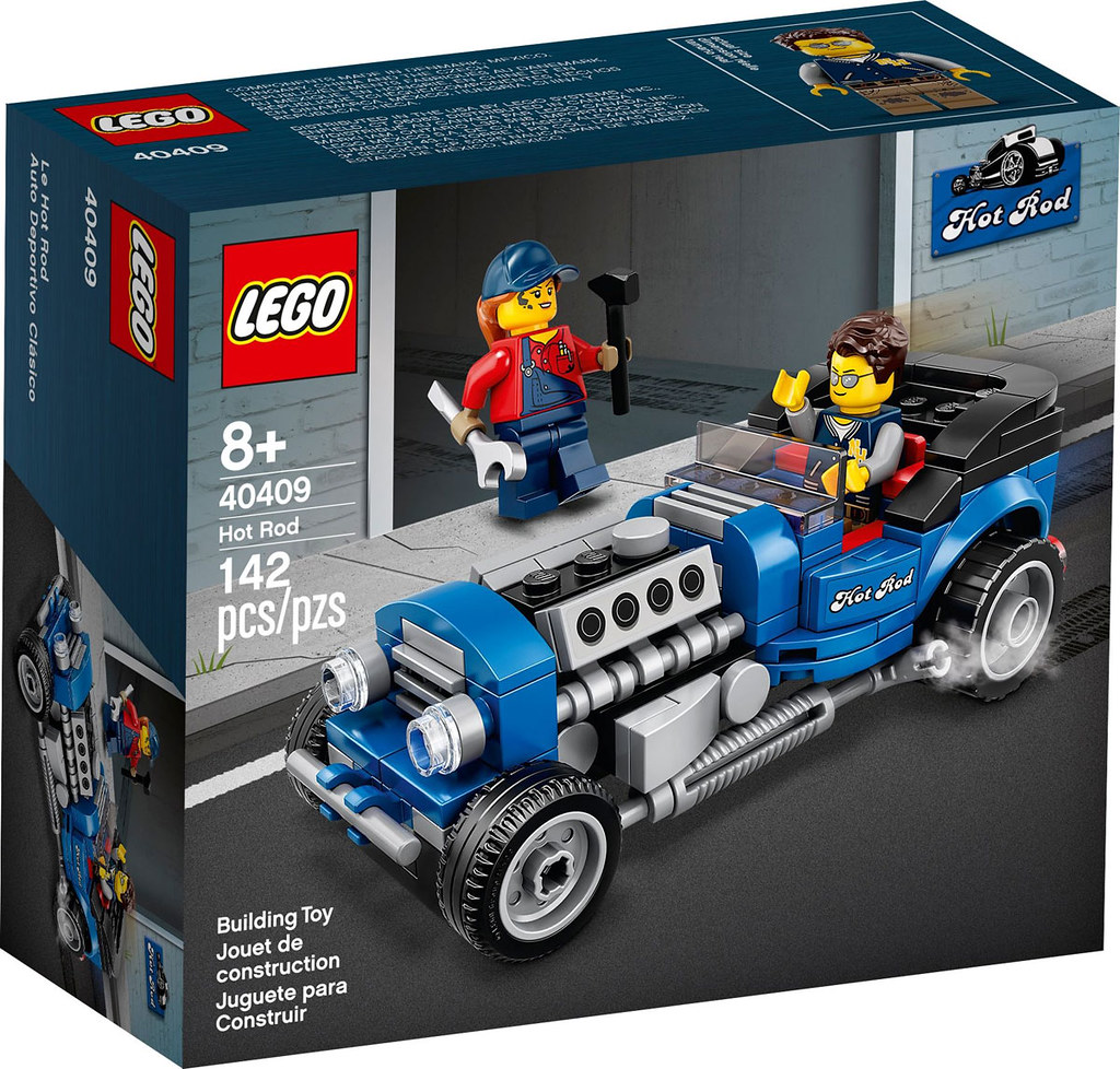 改裝魂燃起！ LEGO 40409【Hot Rod】滿額禮正式發表！台灣發售詳情公開～