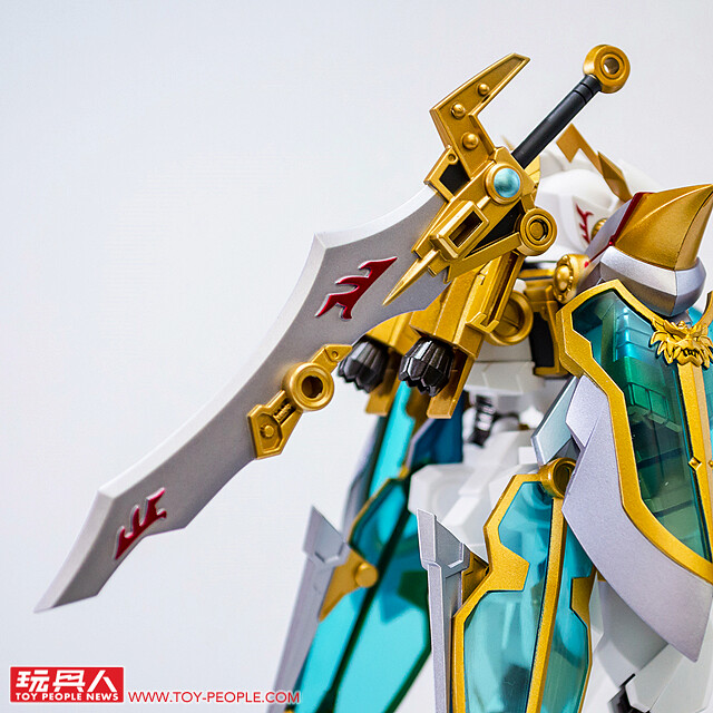沉著的江東猛虎出柙啦! METAL ROBOT 魂《BB戰士三國傳 風雲豪傑篇》孫權鋼彈(REAL TYPE ver.)開箱報告