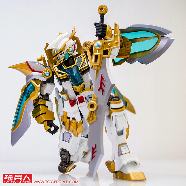 沉著的江東猛虎出柙啦! METAL ROBOT 魂《BB戰士三國傳 風雲豪傑篇》孫權鋼彈(REAL TYPE ver.)開箱報告